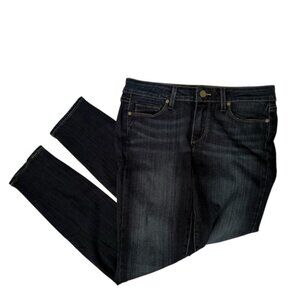 PAIGE JEANS BLUE DENIM VERDUGO ANKLE STRETCH 5 POCKET ZIP FLY